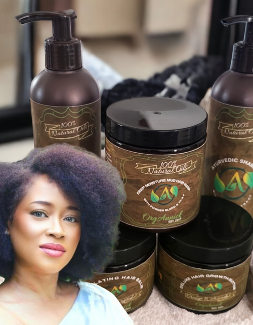 Load image into Gallery viewer, Ayurvedic Hair Set for Intense Hair Growth with Mud Mask - The Absolute Hair Favorite
