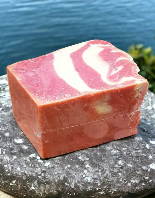 Load image into Gallery viewer, Tomato, Goat Milk &amp; Rice Soap Bar - Pink Candy
