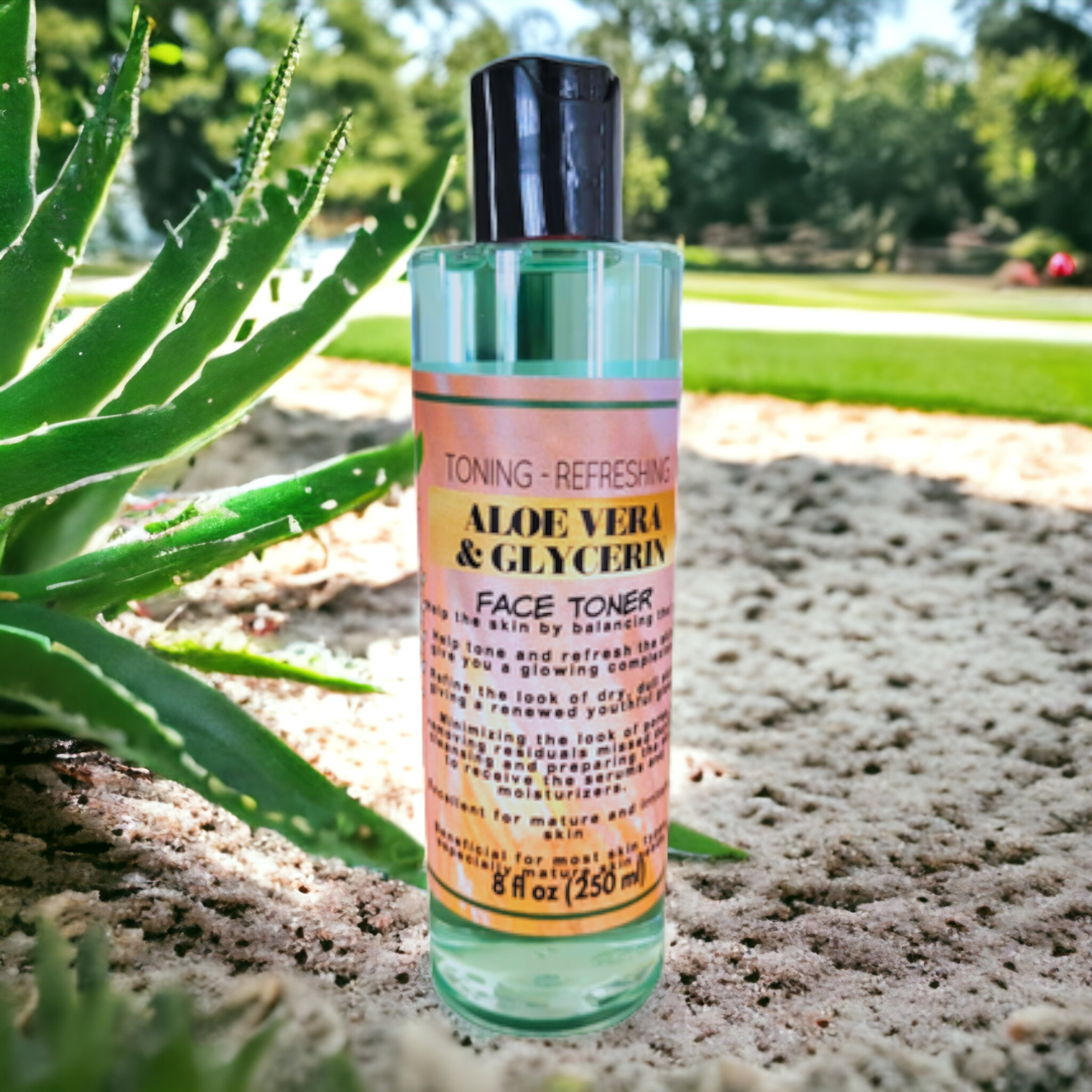 Aloe & Glycerin Facial Toner, 9 oz