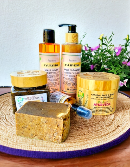 Load image into Gallery viewer, Ayurvedic Body &amp; Facial Skincare Set ( Pack of 6)
