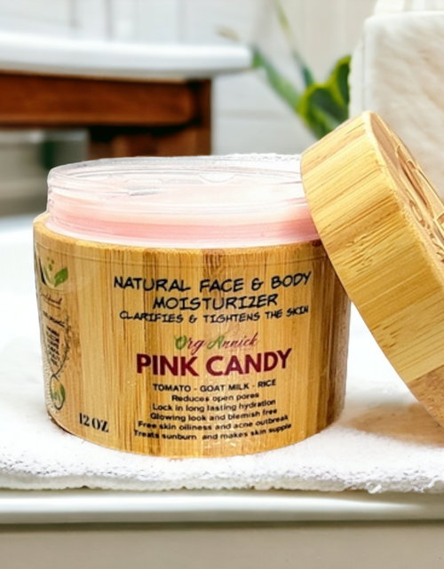 Load image into Gallery viewer, Clarify Pink Candy Moisturizer Cream with Tomato, GoatMilk, and Rice - 12oz
