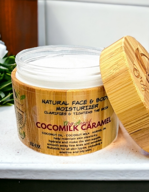 Load image into Gallery viewer, Feeling of Paradise with CocoMilk Caramel Moisturizer Cream - 12 oz
