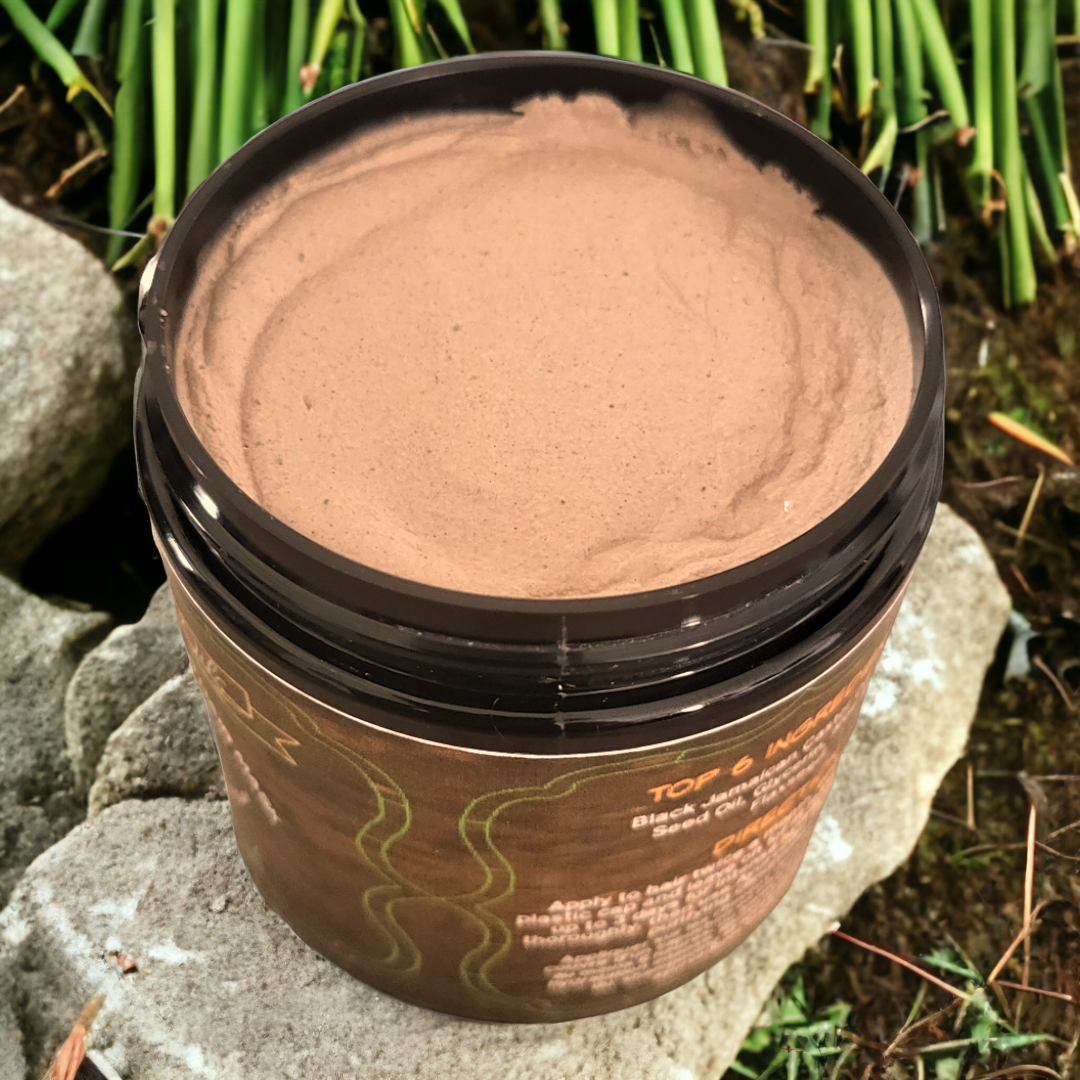 Deep Moisture Mud Hair Mask for Intense Hair Growth