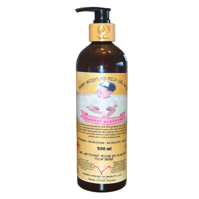 Extra Gentle, Moisture Rich Hypoallergenic Body Wash  Gel for Babies and Kids